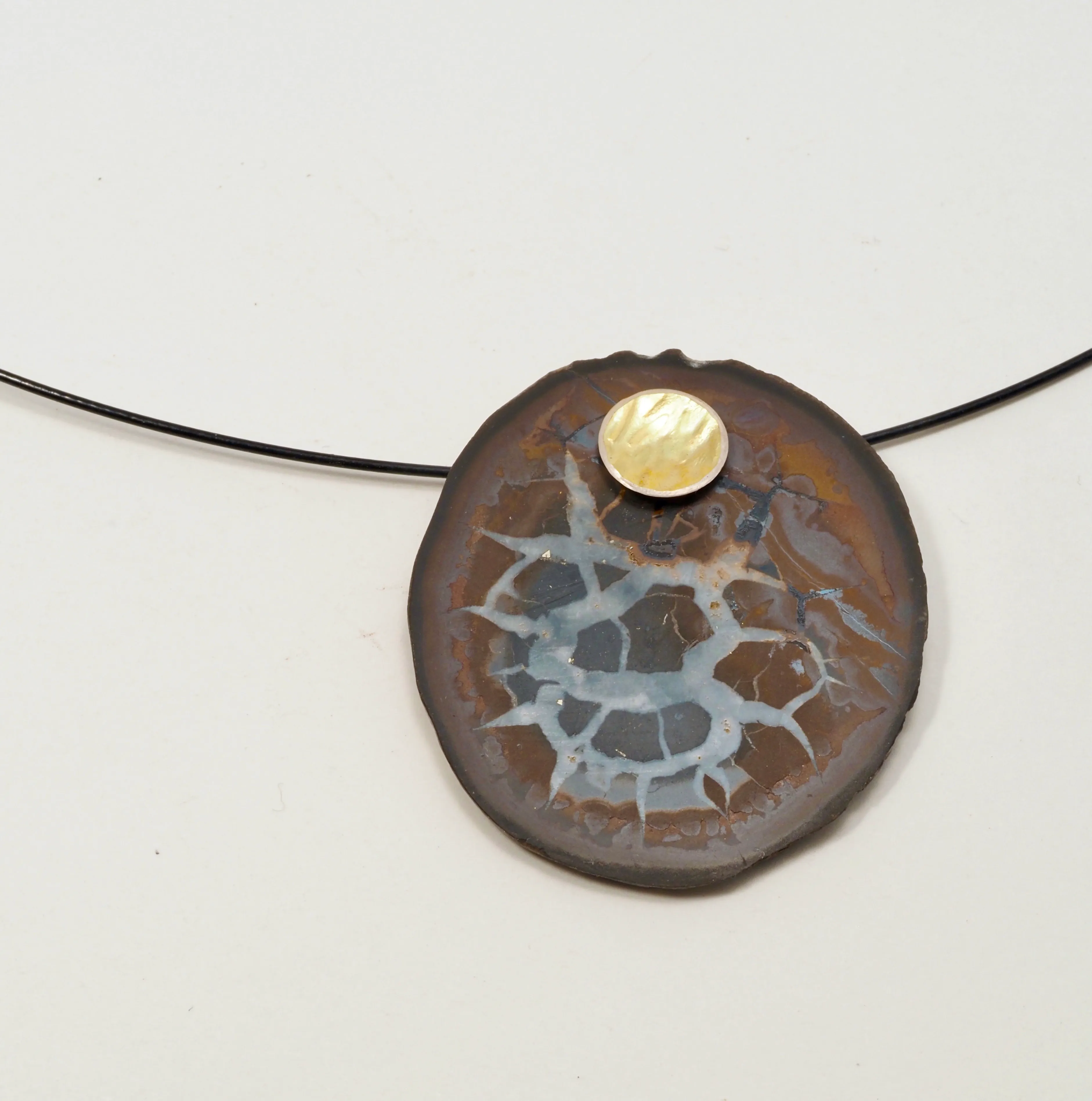 Septarian Nodule Neckpiece