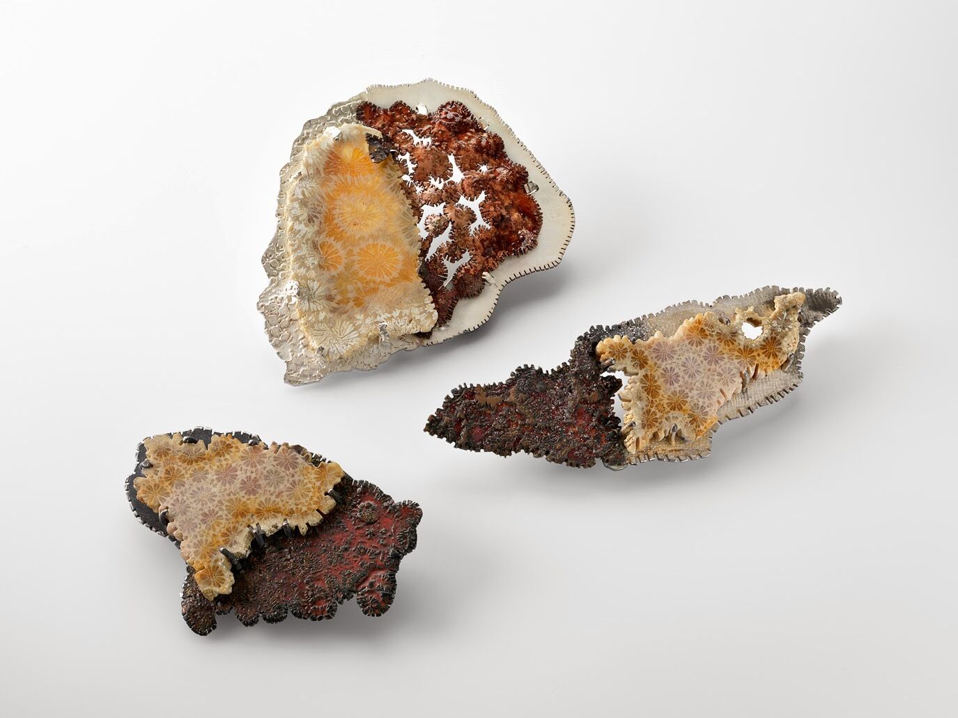 Mineral Manifestation Brooches 
