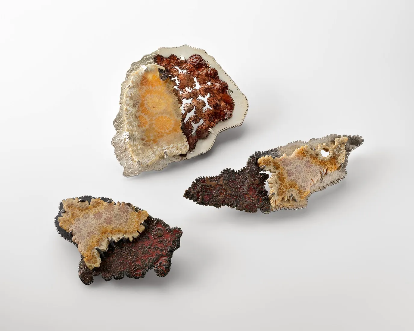 Mineral Manifestation Brooches 